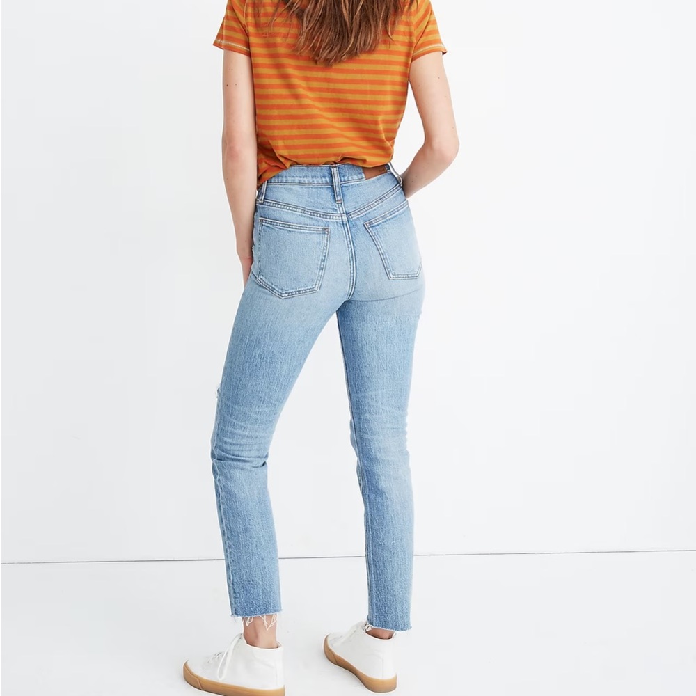 Madewell The Perfect Vintage Jean in Rosabelle Wash: Comfort Stretch Edition - Picture 4 of 12